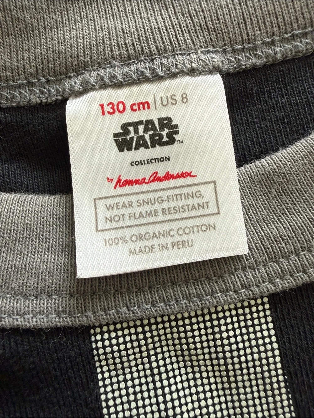 Hanna Andersson Organic Cotton Glow in the Dark Star Wars Pajama Set